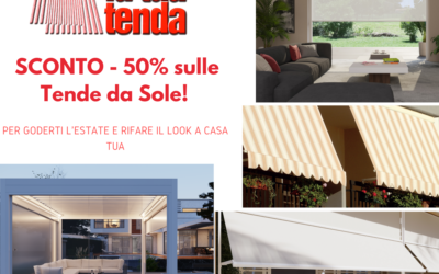 Sconto 50 sulle Tende da sole